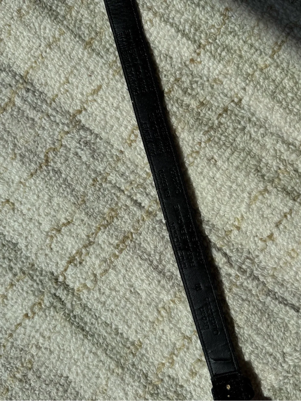Velvet constellation belt